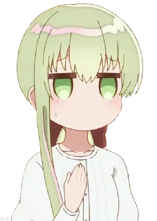 😓 emoji @HD_Stickers 白聖女と黒牧師 P4 Telegram sticker 9 of 50
