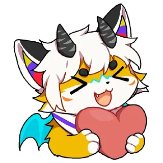 ❤️ emoji 猫咪在极地 Telegram sticker 3 of 32