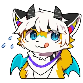 😅 emoji 猫咪在极地 Telegram sticker 11 of 32