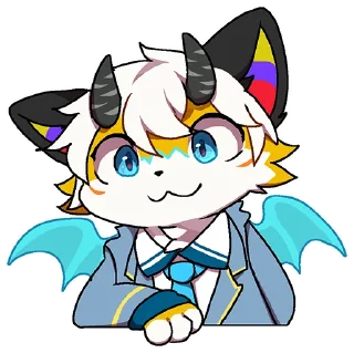 💯 emoji 猫咪在极地 Telegram sticker 17 of 32