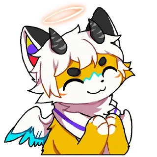 👼 emoji 猫咪在极地 Telegram sticker 15 of 32