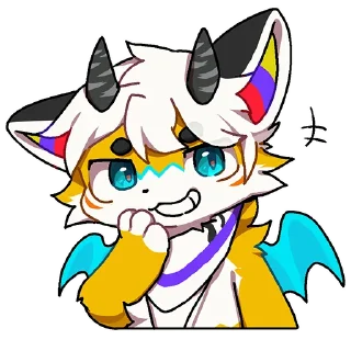 😼 emoji 猫咪在极地 Telegram sticker 2 of 32