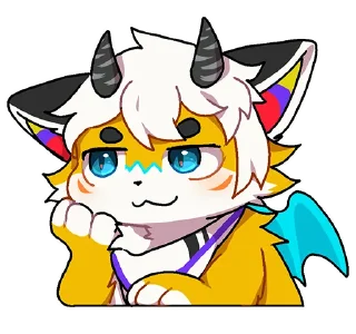 😗 emoji 猫咪在极地 Telegram sticker 5 of 32