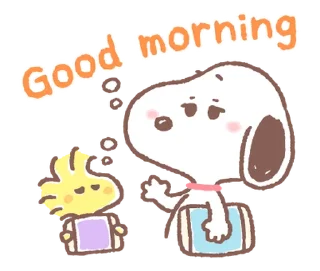 Sticker from @gmoue Snoopy