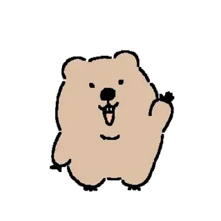 Sticker from 웜뱃인데요 @moe_sticker_bot