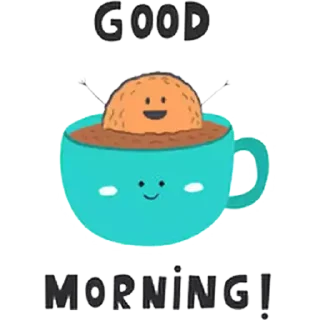 😊 emoji Good Morning Telegram sticker 14 of 30