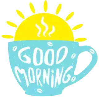 😊 emoji Good Morning Telegram sticker 15 of 30