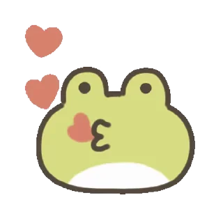Sticker from Moving frog Sticker @RekcitsEnilbot