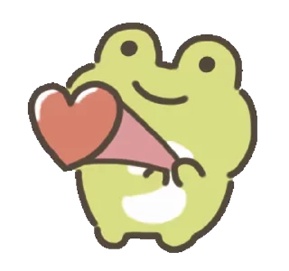 Sticker from Moving frog Sticker @RekcitsEnilbot