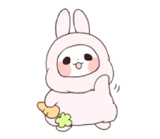 Sticker from Yururinpanda -costume ver.-  @RekcitsEnilbot