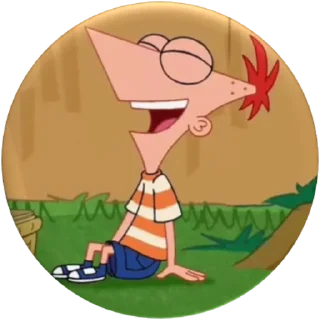 Sticker from Phineas & Ferb @Stickersey