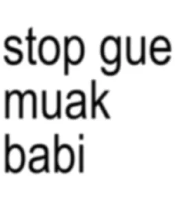 Sticker from punya senja imut