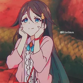 🦋 emoji Izumi Reina 💙 Telegram sticker 4 of 31