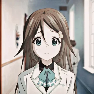 🦋 emoji Izumi Reina 💙 Telegram sticker 7 of 31