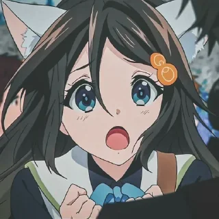 🦋 emoji Izumi Reina 💙 Telegram sticker 22 of 31