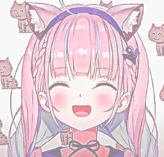 Sticker from minato aqua . .