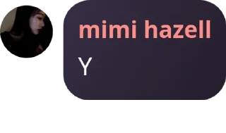 Sticker from mimi hazel pack by @QuotLyBot