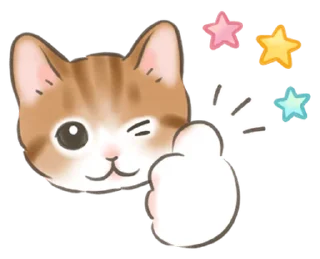 🐈 emoji ₍ 𑀝ᥲᴛ sᴛiᥴκᥱr ₎ ˚₊· ♡ @mewsticks Telegram sticker 10 of 40