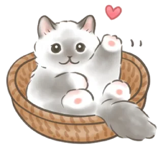 🐈 emoji ₍ 𑀝ᥲᴛ sᴛiᥴκᥱr ₎ ˚₊· ♡ @mewsticks Telegram sticker 2 of 40