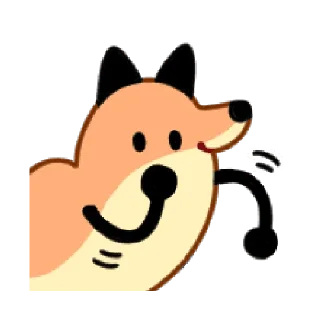 🎵 emoji 狐狐好朋友3  @RekcitsEnilbot Telegram sticker 5 of 40