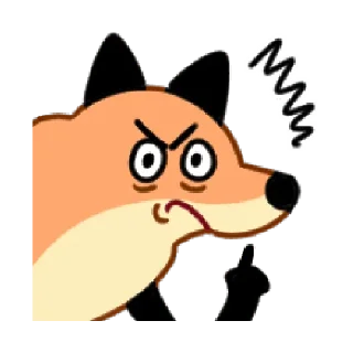 😘 emoji 狐狐好朋友3  @RekcitsEnilbot Telegram sticker 13 of 40