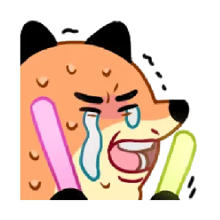 Sticker from 狐狐好朋友3  @RekcitsEnilbot