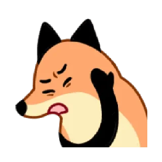 😚 emoji 狐狐好朋友3  @RekcitsEnilbot Telegram sticker 11 of 40