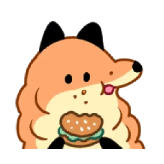 😘 emoji 狐狐好朋友3  @RekcitsEnilbot Telegram sticker 16 of 40