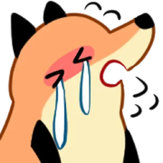 ⭐ emoji 狐狐好朋友 @moe_sticker_bot Telegram sticker 9 of 40