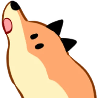 ⭐ emoji 狐狐好朋友 @moe_sticker_bot Telegram sticker 19 of 40