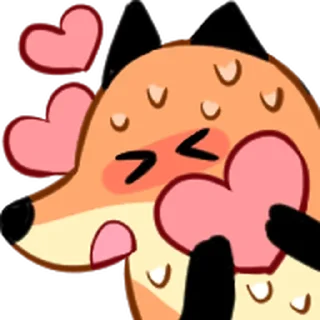 ⭐ emoji 狐狐好朋友 @moe_sticker_bot Telegram sticker 17 of 40