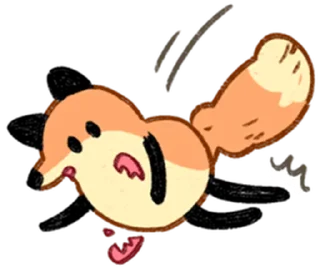 Sticker from 狐狐好朋友 1  @RekcitsEnilbot