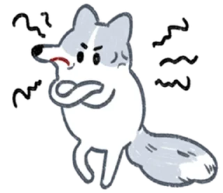 😜 emoji 狐狐好朋友 1  @RekcitsEnilbot Telegram sticker 12 of 40