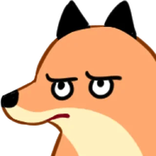 ⭐ emoji 狐狐好朋友 @moe_sticker_bot Telegram sticker 22 of 40