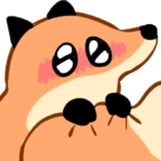 ⭐ emoji 狐狐好朋友 @moe_sticker_bot Telegram sticker 7 of 40