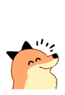 Sticker from 狐狐好朋友
