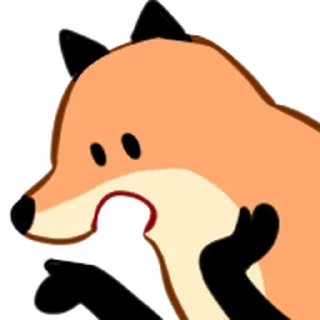 ⭐ emoji 狐狐好朋友 @moe_sticker_bot Telegram sticker 14 of 40