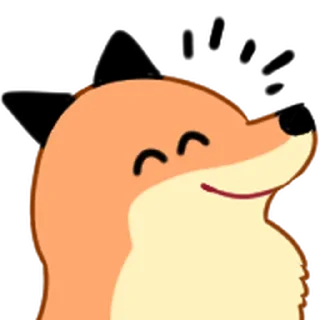 Sticker from 狐狐好朋友 @moe_sticker_bot