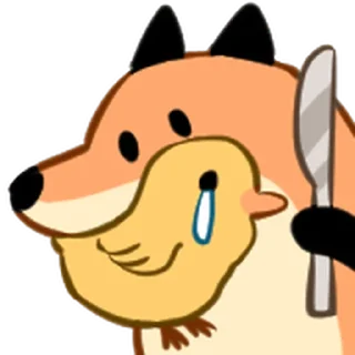 Sticker from 狐狐好朋友 @moe_sticker_bot