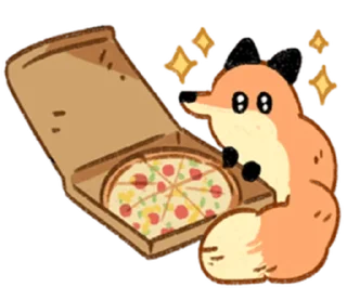 😚 emoji 狐狐好朋友 1  @RekcitsEnilbot Telegram sticker 20 of 40