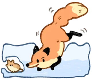 😆 emoji 狐狐好朋友 1  @RekcitsEnilbot Telegram sticker 24 of 40