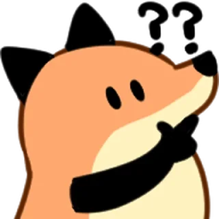 ⭐ emoji 狐狐好朋友 @moe_sticker_bot Telegram sticker 5 of 40