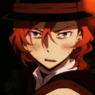 Sticker from Chuuya Nakahara @Animecouplegallery