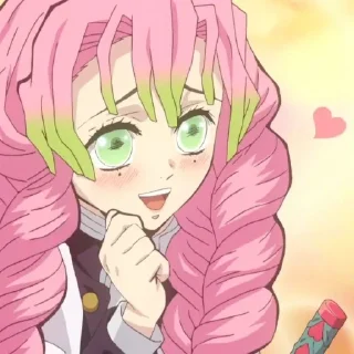 💗 emoji Mitsuri Kanroji 一「 @Raelynnlysc 」 Telegram sticker 18 of 50