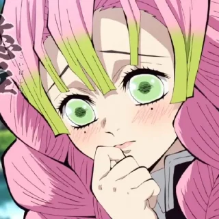 💗 emoji Mitsuri Kanroji 一「 @Raelynnlysc 」 Telegram sticker 6 of 50