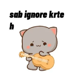 🥺 emoji Chibi cat 😻 🍃 @stickersbag Telegram sticker 20 of 75