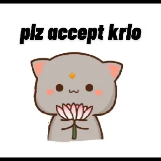 ☺️ emoji Chibi cat 😻 🍃 @stickersbag Telegram sticker 4 of 75