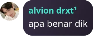 Sticker from alvion disini