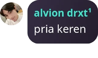 Sticker from alvion disini