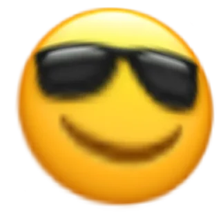 😎 emoji Emojis @ManasTheKing Telegram sticker 22 of 68